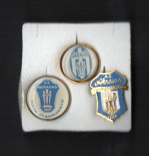 Akragas distintivi anni 90-2000